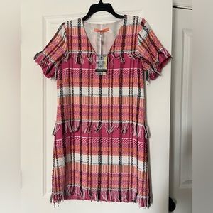 Vilagallo Tweed Shift Dress Size 38 (US 6)
NWT $40 (Retail $161)